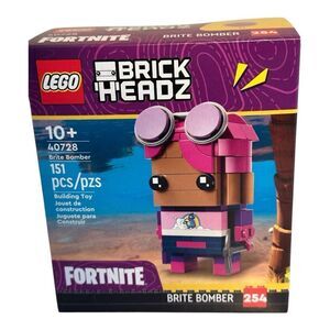 Lego 40728 Brickheads Fortnite Brite Bomber Set New Sealed